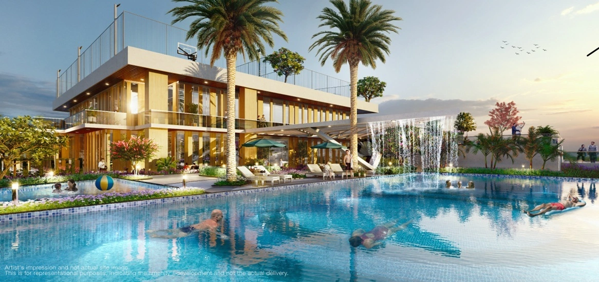 Godrej Elaris Swimming Pool View