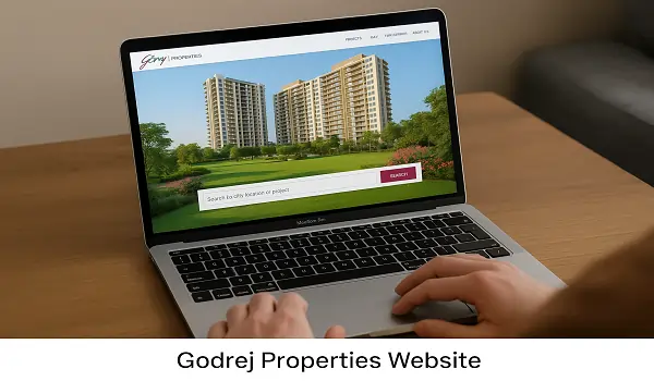 Featured image of Godrej Properties Website